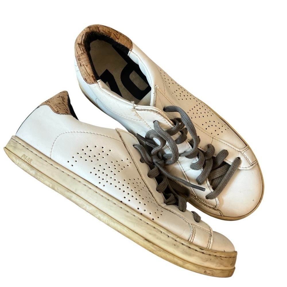 P448 White Sneakers, size 36